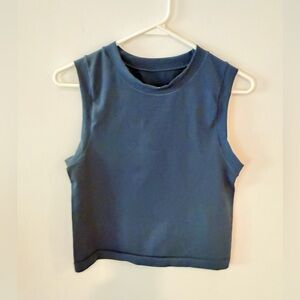 Athleta Renew Seamless Muscle tank - medium — Deep Teal Blue